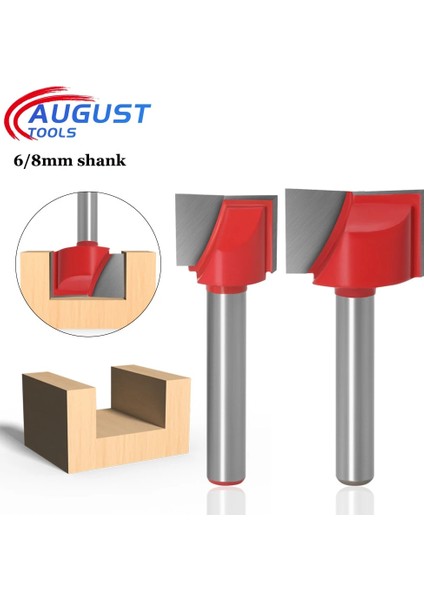 8X32MM Ağustos 6mm Cnc Karbür End Mill 3D 8mm Ahşap Kesiciler Yönlendirici Bit Seti Temizleme Alt Uç Freze Kesicisi Marangozluk Ağaç Işleme Aletleri (Yurt Dışından) fırsatları
