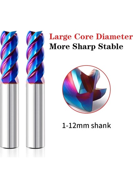 1R0.2X4DX50 1 Adet Augusttools Karbür End Mill HRC65 Tungsten Köşe Yarıçapı Yönlendirici Bit Cnc Freze Kesiciler 4 Flüt Paslanmaz Çelik Kesme Aleti (Yurt Dışından) fiyatları