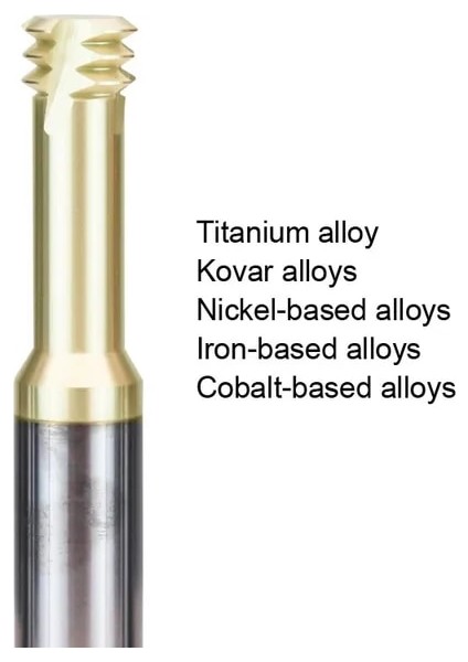 Unc2-56 Titanyum Alaşımlı Cnc Karbür Amerika Unc Kesici Üç Diş Konu Freze Kesici Unc3/8-16 Alüminyum Çelik Için Tungsten Çelik Parmak Freze Işleme (Yurt Dışından)