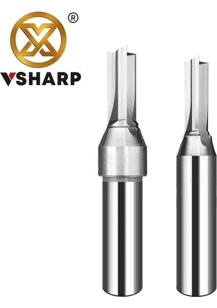 12.7X6X25 Vsharp 3 Flüt Çok Fonksiyonlu Tct Düz Bit 12.7mm Hızlı Planya Kesme Karbür Alaşım Ağaç Işleme Yönlendirici Bit Ahşap Mdf (Yurt Dışından) indirimleri