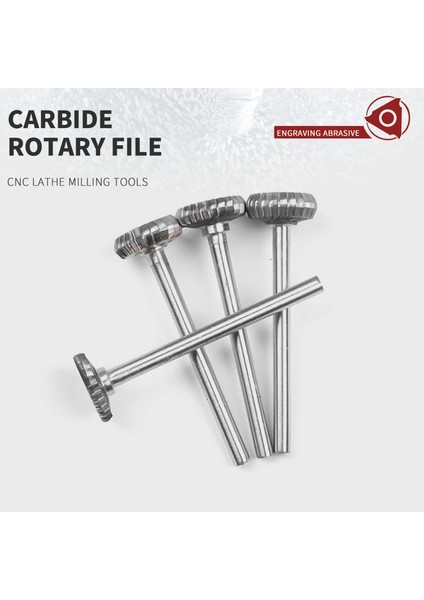 T1204M03 T Tipi Karbür Döner Törpü Tungsten Çelik Taşlama Kafası Planya Metal Ark Disk Düz Kafa T1203M03 Matkap Ucu Çapak Oyma Bıçağı (Yurt Dışından) modelleri