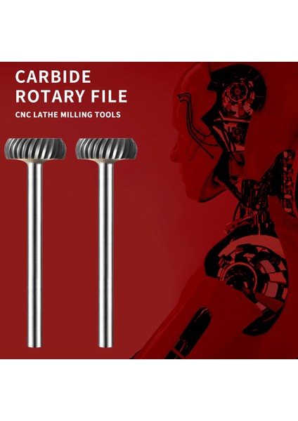 T1204M03 T Tipi Karbür Döner Törpü Tungsten Çelik Taşlama Kafası Planya Metal Ark Disk Düz Kafa T1203M03 Matkap Ucu Çapak Oyma Bıçağı (Yurt Dışından) fırsatları