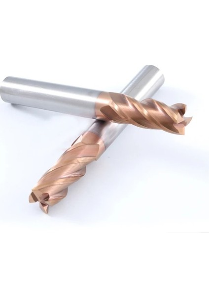 DB6-LB30-DA6-LA100 Tungsten Çelik Düz Uçlu Frezeler Karbür Wolfram Cnc Freze Kesici Yönlendirici Ucu Silindirik Azdırma HRC55 Çelik Için Nano Kaplama (Yurt Dışından) fiyatları