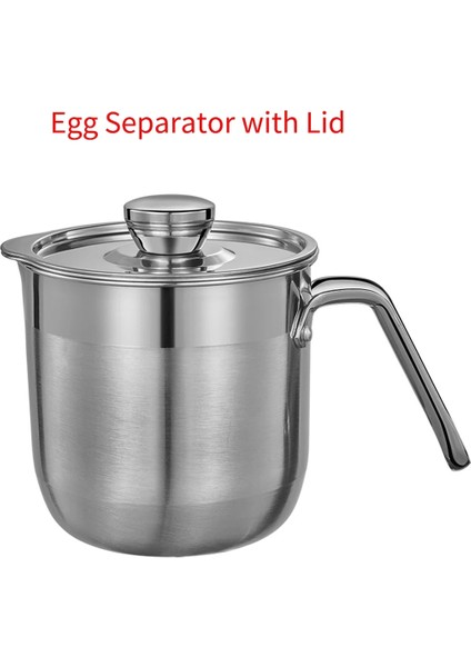 Kapaksız Leeseph Yumurta Ayırıcı Yumurta Sarısı Beyaz Ayırıcı Aracı, Paslanmaz Çelik Tavuk Yumurta Süzgeci, Mutfak Gadget Pişirme Araçları (Yurt Dışından) fiyatları