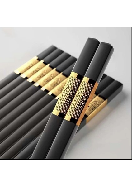 10PAIR-27CM-YX 10PAIRS 24/27CM Çubuklarını Kaymaz Suşi Sopa Gıda Sınıfı Plastik + Alaşım Klip Suşi Tencere Çubuklarını Yeniden Kullanılabilir Sofra Hediye (Yurt Dışından) modelleri