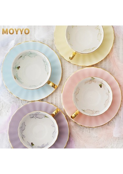 Beyaz 1 Adet Sevimli Kahve Fincanı Tabağı Espresso Porselen Cappuccino Yeniden Kullanılabilir Çiçek Iskandinav Öğleden Sonra Çay Bardağı Kupa Estetik Caneca Ev Yemek (Yurt Dışından)