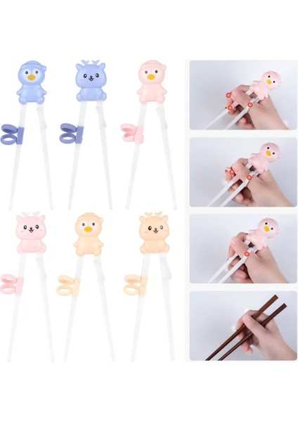 Mavi Tip 1 1 Çift Karikatür Yemek Çubukları Çocuk Yemek Eğitimi Yemek Çubukları Yemek Çubuklarını Öğrenmek Doğru Kullanım Bebek Uygulama Yemek Çubuğu (Yurt Dışından) modelleri