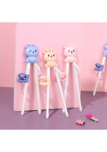 Mavi Tip 1 1 Çift Karikatür Yemek Çubukları Çocuk Yemek Eğitimi Yemek Çubukları Yemek Çubuklarını Öğrenmek Doğru Kullanım Bebek Uygulama Yemek Çubuğu (Yurt Dışından) fırsatları