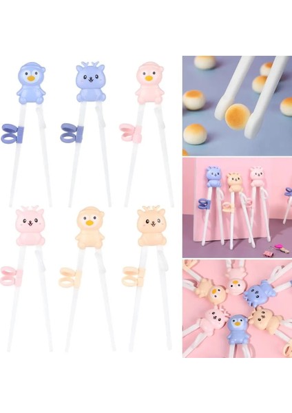 Mavi Tip 1 1 Çift Karikatür Yemek Çubukları Çocuk Yemek Eğitimi Yemek Çubukları Yemek Çubuklarını Öğrenmek Doğru Kullanım Bebek Uygulama Yemek Çubuğu (Yurt Dışından) indirimleri