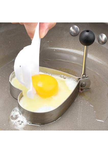 B Paslanmaz Çelik 5 Tarzı Kızarmış Yumurta Gözleme Şekillendirici Omlet Kalıp Kalıp Kızartma Yumurta Pişirme Araçları Mutfak Aksesuarları Gadget Yüzükler (Yurt Dışından) modelleri