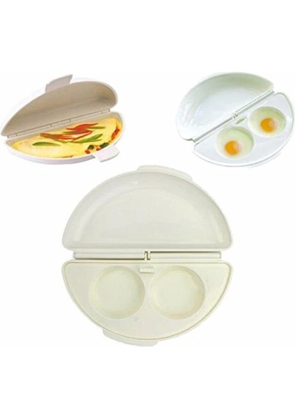 Bir Boyut Tava Mikrodalga Omlet Nordic Ware Yeni Beyaz Yumurta Makinesi Ocak Omlet Kazanı (Yurt Dışından) fiyatları