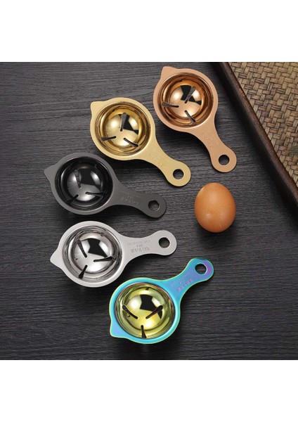 Siyah Yumurta Sarısı Ayırıcı Protein Ayırma Aracı Paslanmaz Çelik Yumurta Pişirme Pişirme Mutfak Aracı El Yumurta Alet Araçları (Yurt Dışından) indirimleri