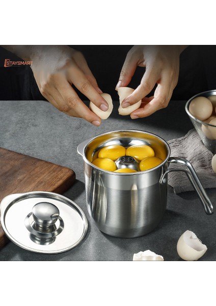 1 Adet 304 Paslanmaz Çelik Yumurta Akı Ayırıcı Yardımcı Yumurta Sarısı Yumurta Beyazı Süzgeç Ev Yumurta Ayırıcı Üç Parçalı Set (Yurt Dışından) fırsatları