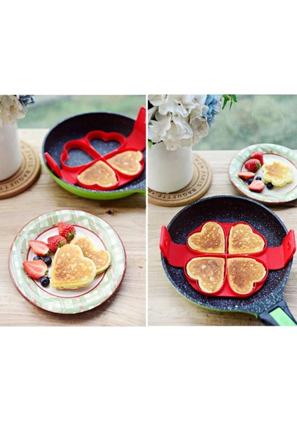 B Yumurta Halkası Gözleme Yapımcısı Kalıp Yeniden Kullanılabilir Yapışmaz Kızarmış Yumurta Şekillendirici Omlet Kalıpları Mutfak Pişirme Için Pişirme Aksesuarları CF-226 (Yurt Dışından) indirimleri