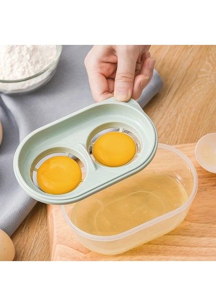 Yeşil Yomdıd Yaratıcı Yumurta Ayırıcı Sarısı Filtresi Yumurta Beyaz Ayırıcı Pratik Beyaz Sarısı Eleme Yumurta Ayırma Pişirme Aracı Mutfak (Yurt Dışından) indirimleri