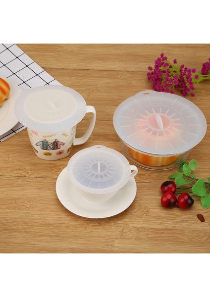 F Dia 160MM Silikon Bardak Kapağı Anti-Toz Kase Kapağı Bardak Mühürleri Kapakları Içme Bardağı Kapağı Fda Silikon Isıya Dayanıklı Mühürlü Kapak Drinkware Ev (Yurt Dışından)