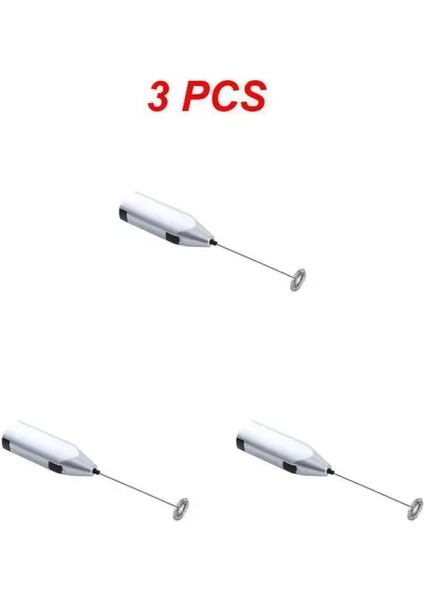 2 3 Adet Sütlü Içecek Kahve Çırpma Mikser Elektrikli Yumurta Çırpıcı Frother Foamer Mini Kolu Karıştırıcı Pratik Mutfak Pişirme Araçları Yumurta (Yurt Dışından)