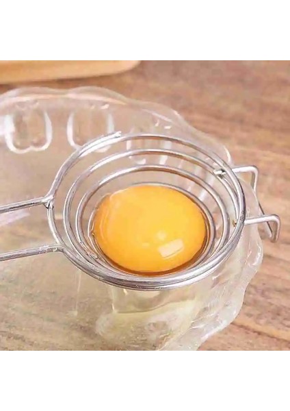 Siyah 1 Adet Yumurta Beyaz Ayırıcı Kanca ile Çelik Uzun Mutfak Aletleri Huni Kek Araçları Kolu Yapımı Yumurta Sarısı Bölücü Rou Y9A0 (Yurt Dışından) indirimleri