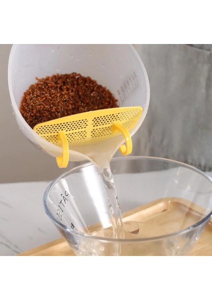 Filtre Ölçüm Kabı Pirinç Eleği Yumurta Süzgeci Plastik Kevgir Elek Yıkama Filtresi Süzgeç Sepet Mutfak Aletleri Gıda Fasulye Eleği Meyve Kasesi Süzgeç (Yurt Dışından) indirimleri