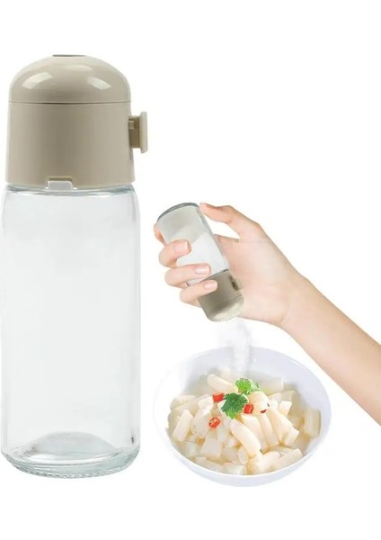 200 ml 0.5g Ölçüm Tuzluk Itme Tipi Tuzluk Tuz Tankı Şeker Şişesi Çalkalayıcı Teneke Kutu Kantitatif Tuzluk (Yurt Dışından) fiyatları
