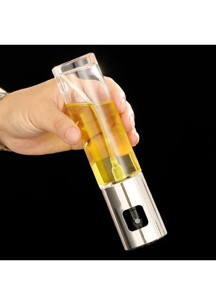 GOLDEN-100ML-1PCS 100ML Mezun Yağ Püskürtme Şişesi Şişesi Abs Basınçlı Barbekü Pişirme Zeytinyağı Sprey Mutfak Ev Zeytinyağı Sprey Artefakt (Yurt Dışından) modelleri