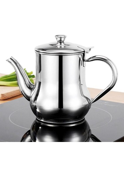24 Oz Yağ Süzgeç Pot Büyük Yağ Saklama Kabı Gres Kaleci Toz Geçirmez Kapaklı Gres Dağıtıcı Yağ Dağıtıcı Şişe Konteyneri (Yurt Dışından)