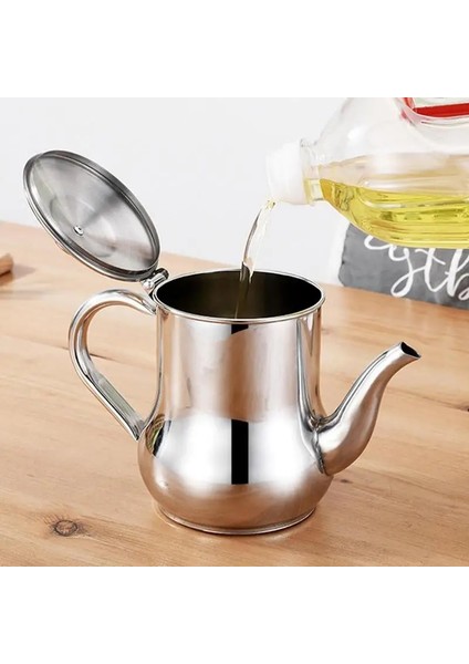 24 Oz Yağ Süzgeç Pot Büyük Yağ Saklama Kabı Gres Kaleci Toz Geçirmez Kapaklı Gres Dağıtıcı Yağ Dağıtıcı Şişe Konteyneri (Yurt Dışından)