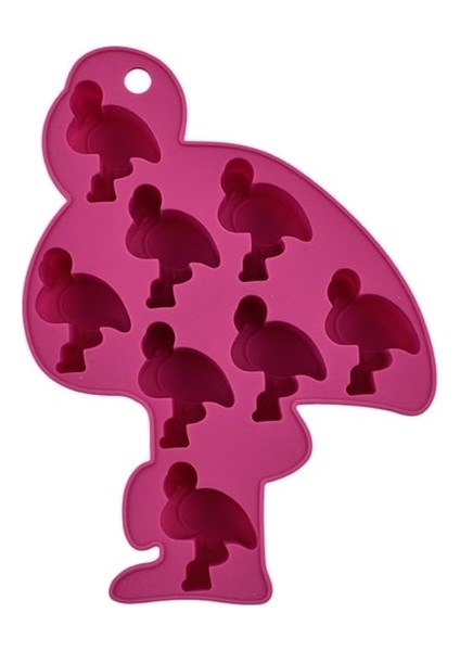 Flamingo Ice Cube Tepsi Kişilik Ice Cube Tepsi Reçine Kalıp Yaz Çikolata Kalıp (Yurt Dışından)