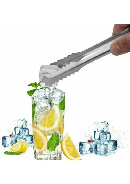 15CM 1 Adet Paslanmaz Çelik Dişli Buz Hokeyi Klip Barbekü Yemek Maşası Kek Ekmek Izgara Biftek Et Kelepçesi Ev Mutfak Pişirme Aksesuarları (Yurt Dışından) fırsatları