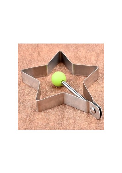 Beş Noktalı Kalınlaşma Paslanmaz Çelik Omlet Kalıp Aşk Sürpriz Yumurta Halka Modeli Kalp Şekli Yumurta Kalıp Araçları Gözleme Yapımcısı Mutfak Alet (Yurt Dışından)