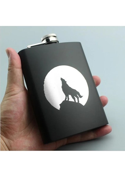 Stil 8 8 Ons Mini Kafatası Kgb Hip Mataralar Yaratıcı Baskı Paslanmaz Çelik Viski Votka Drinkware Taşınabilir Flagon Alkol Şişesi (Yurt Dışından) indirimleri