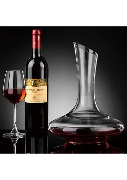1800ML 1800ML Büyük Sürahi El Yapımı Kristal Kırmızı Şarap Dekantörü Brendi Şampanya Bardakları Sürahi Sürahi Dökücü Havalandırıcı Aile Bar Için (Yurt Dışından) modelleri