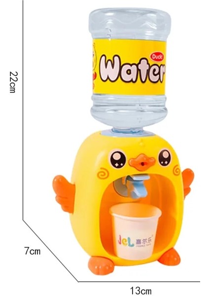 1162B-TAVŞAN Mavi Mini Su Sebili Simülasyon Aletleri Çocuklar Için Sevimli Ördek Tavşan LED Su Soğutucu Suyu Yapımcısı Makinesi ile Içme Çeşmesi (Yurt Dışından) fırsatları