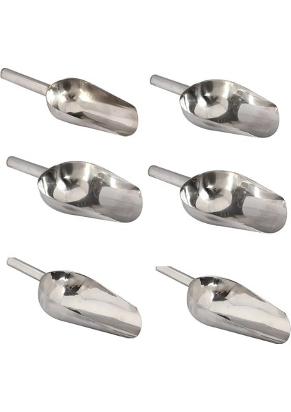Xxl 8-13 Inç Paslanmaz Çelik Buz Kazıyıcı Gıda Büfe Şeker Çubuğu Kepçe Kürek Mutfak Aletleri ve Aksesuarları Çorba Kaşığı Şeker Kaşığı (Yurt Dışından)