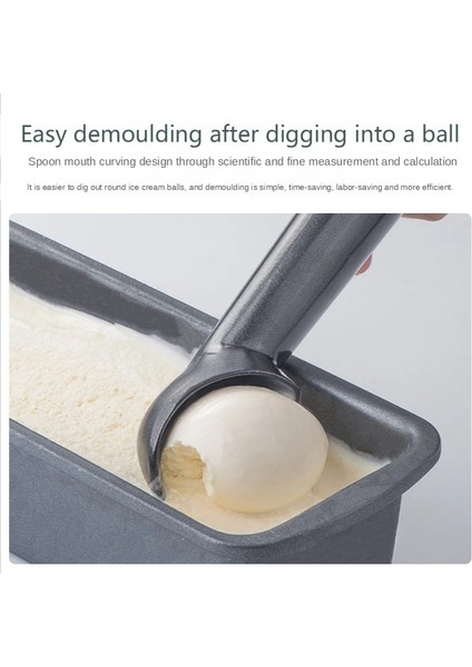 B 18X4 cm Dondurma Kaşığı, Yapışmaz Anti-Freeze Gelato Scooper Profesyonel Karpuz Meyve Kaşığı Dondurma Özel Aracı Için Alüminyum (Yurt Dışından) modelleri