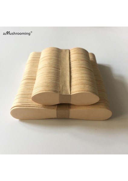 94MM Uzun 50 Adet Doğal Ahşap Dondurma Çubukları Gıda Sınıfı Düz Puding Kek Tadım Örnekleme Stix Kullanışlı Sanat El Sanatları Cakesicle Çubuk Kepçe (Yurt Dışından)