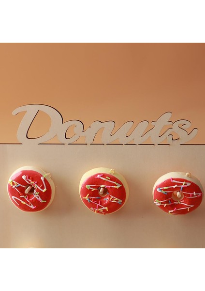 B Kullanışlı Donut Vitrin Dayanıklı Pürüzsüz Yüzey Hafif Çok Sütunlu Donut Teşhir Standı (Yurt Dışından)