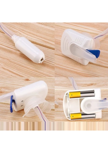 Beyaz Yeni Otomatik Içecek Saman Emme Cihazı Sihirli Musluk Elektrikli Su Süt Içecek Dispenseri Otomatik Pipet Ev Dış Mekan (Yurt Dışından)