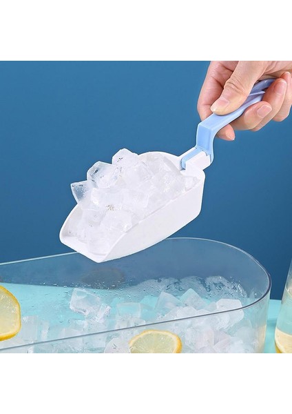 Gri Buz Kepçesi Buz Makinesi Için Katlanabilir Anti Pas Buzdolabı Kepçe Uzun Saplı Yerden Tasarruf Sağlayan Buz Kepçesi Buzdolabı Restoranlar Için (Yurt Dışından) indirimleri