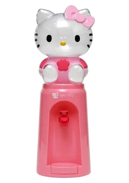 Pembe Ketty 2000 ml 2l Su Sebili Karikatür Hayvan Suyu Süt Içme Çeşmesi Masaüstü Sıcak/soğuk Su Sebili Simülasyon Su Soğutucu Hediyeler (Yurt Dışından)