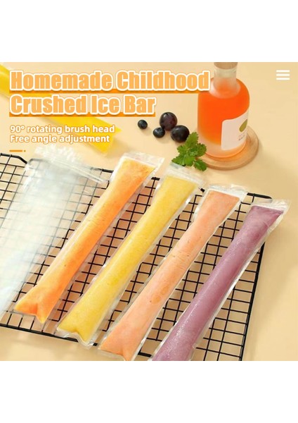20 Adet 5.5X28 cm Tek Kullanımlık Şeffaf Dondurma Torbaları Buz Kalıp Çantaları Popsicle Çanta Dondurma Suyu Yoğurt Çikolata Buz Torbaları Mutfak Aksesuarları (Yurt Dışından) modelleri