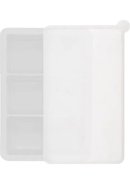 Şeffaf Kapaklı 6 Izgaralar Kapaklı Silikon Buz Küpü Kalıp Buz Yapıcı Büyük Kare Viski Buz Tepsisi Kalıp Dondurma Kalıp Yaz Dondurma Yapımcısı Araçları (Yurt Dışından) fiyatları