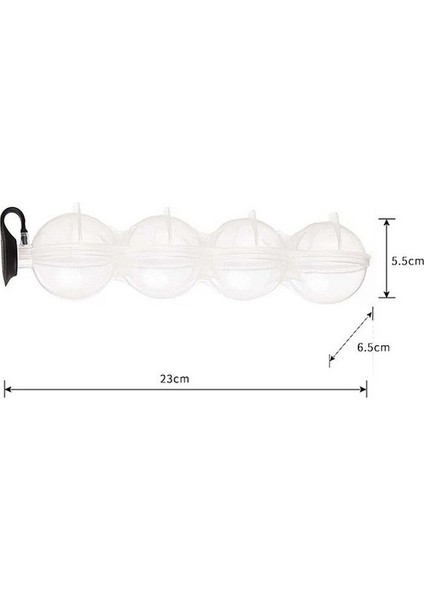 4 Izgaralar 5 cm Dıy Dondurma Yapma Makinesi Plastik Buz Kalıp Viski Buz Kalıbı Bar Için Yuvarlak Top Buz Küpü Moldtool Mutfak Gadget Aksesuarları (Yurt Dışından)