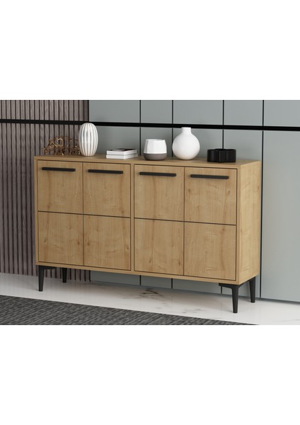 Sera 120CM Konsol, Tv Sehpası, Tv Ünitesi, Kahve Köşesi, Banyo Dolabı, Çok Amaçlı Dolap,ayakkabılık