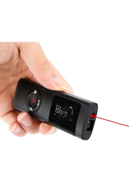 Dijital Lazer Uzaklık Ölçer Mesafe Ölçer USB Mini Doğru Taşınabilir Mesafe Bulucu (Yurt Dışından)