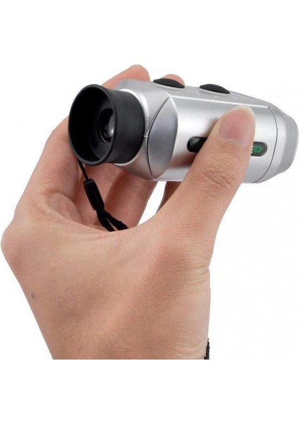 Gümüş Golf Uzaklık Ölçer 1000 Metre Dijital 7x Mesafe Bulucu Teleskop Monoküler Uzaklık Ölçer Avcılık LCD Uzaklık Ölçer Ölçüm Aracı (Yurt Dışından) fırsatları