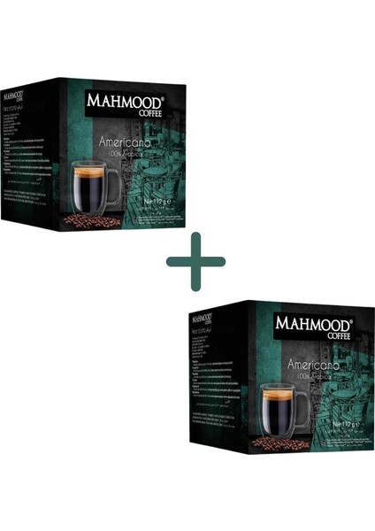 Mahmood Coffee Mahmood Dolce Gusto Americano Kapsül Kahve 16 Adet x 2 Adet