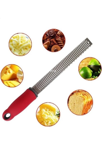 Siyah Ermakova Narenciye Zester Peynir Rende Peynir Limon Zencefil Sarımsak Hindistan Cevizi Çikolata Sebze Düzlem Lezzetleme Aracı Bulaşık Makinesinde Yıkanabilir (Yurt Dışından) fırsatları