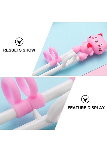 Mavi Karikatür Çocuk Eğitim Yemek Çubukları Yemek Bebek Öğrenme Sofra Çocuk Yemek Çubukları Eğitmen Bebek Yeme Tamamlayıcı Gıda (Yurt Dışından) indirimleri