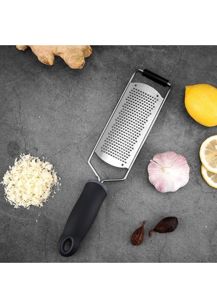 D Mutfak Çok Fonksiyonlu Rende Peynir Rende Limon Rende Yuvarlak Saplı Serisi Paslanmaz Çelik Ince Dişli Peynir Rende (Yurt Dışından) indirimleri